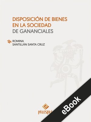 cover image of Disposición de bienes en la sociedad de gananciales